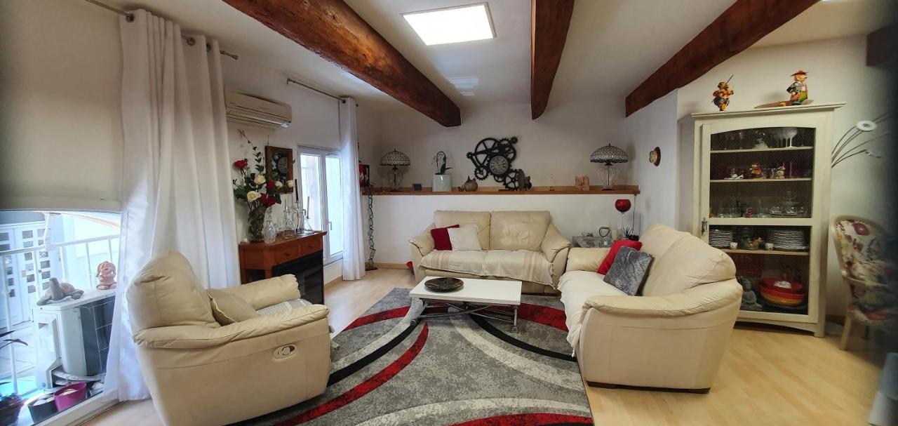 Апартаменти Le Loft Du 31 Deco Charme Cosy Centre Garage Prive Climatisation Сет Екстер'єр фото